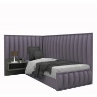 Pat Tapitat de Colt DIVINO 90 DR fara noptiere, Rico 12